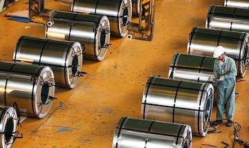 کاهش ۱۹ درصدی درآمد صادرات زنجیره فولاد و آهن