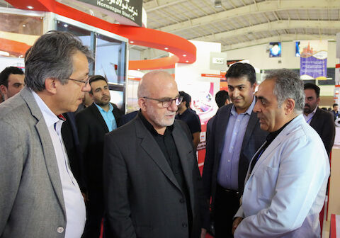 چهارمین روز از یازدهمین نمایشگاه بیت المللی متالورژی فولاد ریخته گری صنایع و ماشین الات وابسته اصفهان به همراه بازدید اقای دکتر فولاد گر نماینده مجلس شورای اسلامی اصفهان از غرفه های شرکت فولاد مبارکه