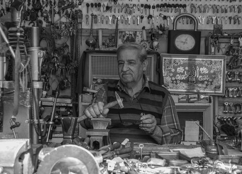 موزه ای 100ساله از کلیدهای قدیمی استاد علی  درمحله تاریخی جلفا 

عکس:مجتبی جهان بخش