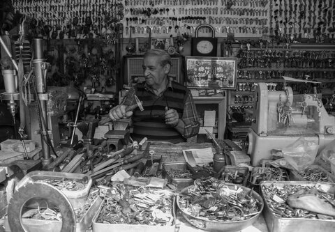 موزه ای 100ساله از کلیدهای قدیمی استاد علی  درمحله تاریخی جلفا 

عکس:مجتبی جهان بخش