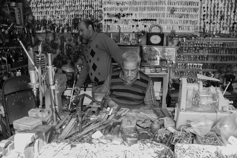 موزه ای 100ساله از کلیدهای قدیمی استاد علی  درمحله تاریخی جلفا 

عکس:مجتبی جهان بخش