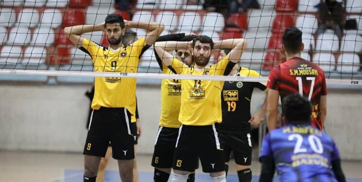 شکست والیبالیست های سپاهانی در آمل