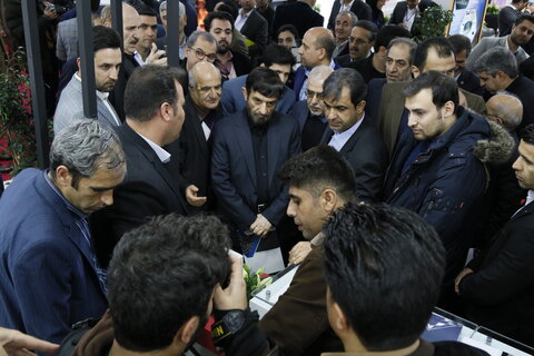 در حاشیه دومین نمایشگاه فولاد- برج میلاد