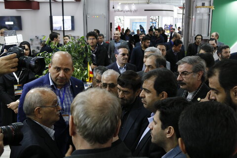 در حاشیه دومین نمایشگاه فولاد- برج میلاد