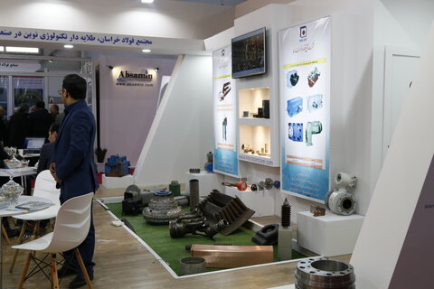 در حاشیه دومین نمایشگاه فولاد- برج میلاد