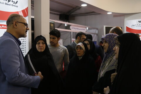 در حاشیه دومین نمایشگاه فولاد- برج میلاد