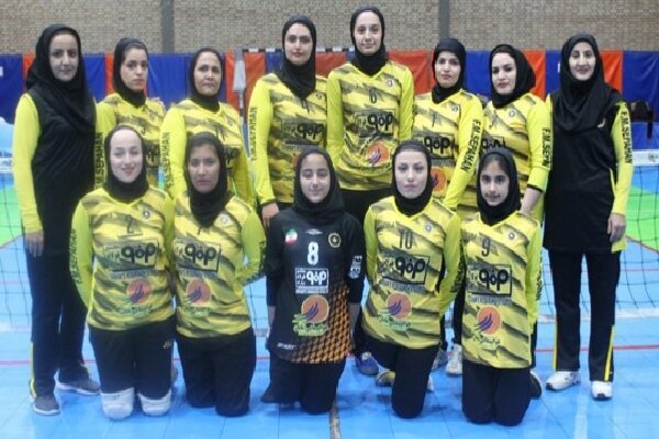 قهرمانی سپاهان در والیبال نشسته بانوان 