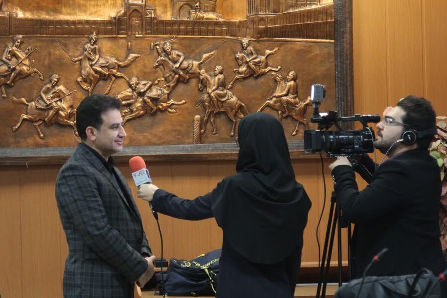 تکیه حمید شهبازی بر صندلی رئیس هیات کبدی استان اصفهان