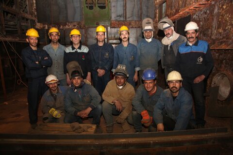 کارگران شرکت ذوب آهن اصفهان