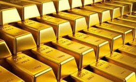 قیمت جهانی طلا به بالاترین سطح در ٣ و نیم هفته‌ اخیر رسید