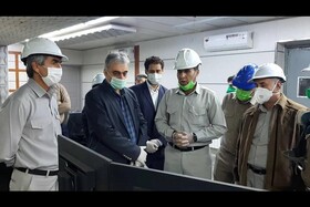 بازدید مدیرعامل شرکت مس از کارخانه 120 هزار تنی ذوب خاتون‌آباد