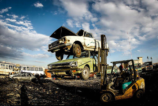 عمر نوح قراضه‌های آهن در ایران