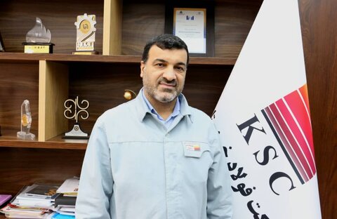 علی محمدی مدیرعامل شرکت فولاد خوزستان