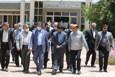 آغاز کلنگ زنی پروژه نورد گرم 2 فولاد مبارکه و بهره برداری از تعدادی پروژه