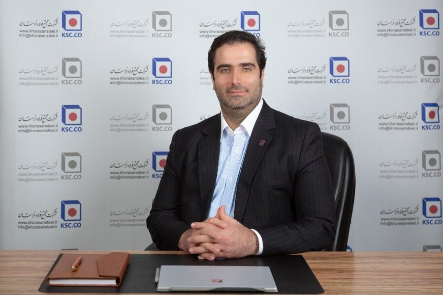 مجتمع فولاد خراسان صنعت سرخ در بستر فیروزه سبز