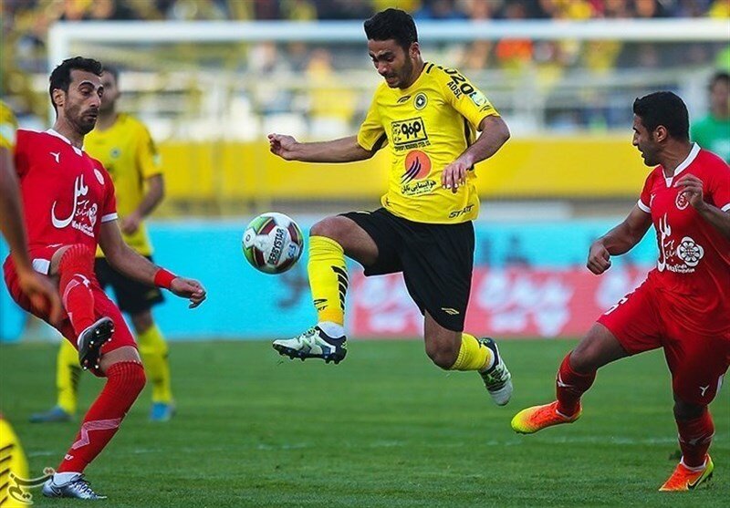 در مقابل گل‌گهر مالکیت توپ و میدان در اختیار ما بود