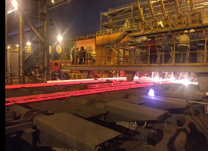 بهره برداری از ریخته گری و شمش فاز ۲ شرکت فولاد کاوه جنوب کیش