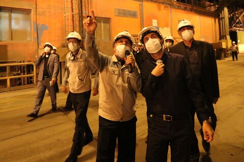 بازدیددکتر دهنوی عضوهیات رئیسه مجلس شورای اسلامی ازمجتمع فولادمبارکه اصفهان

عکس:مجتبی جهان بخش