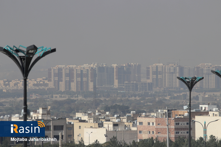 بارش پراکنده برف و باران در اصفهان/وضعیت کیفی هوا ناسالم است