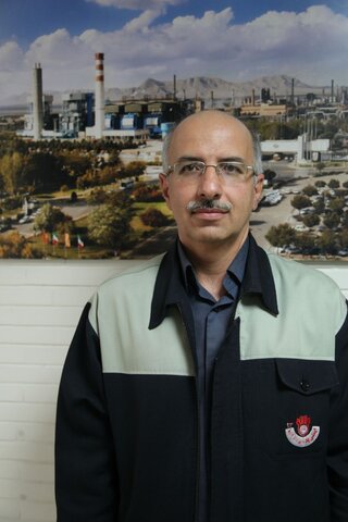 مرتضی شیرین پرور مدیر تحقیق و توسعه شرکت ذوب آهن اصفهان