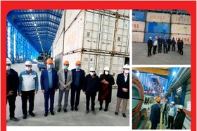 افتتاح انبار اختصاصی گمرک شرکت فولاد تاراز چهارمحال