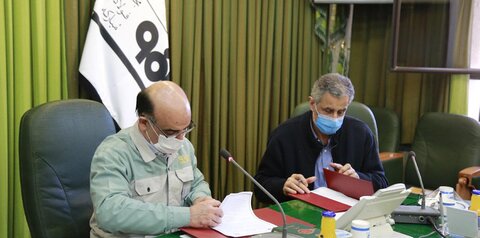 امضای تفاهم‌نامۀ همکاری بین فولاد مبارکه و اتاق بازرگانی تهران