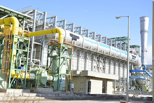 ریفورمر واحد احیاء مستقیم فولاد قائنات روشن شد
