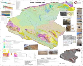 تهیه نقشه زمین‌شناسی یکپارچه تهران