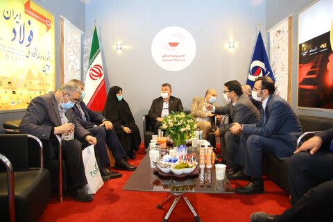 حضور فعال گروه فولاد مبارکه در  هفدهمین نمایشگاه بین المللی متالورژی تهران( ایران متافو)