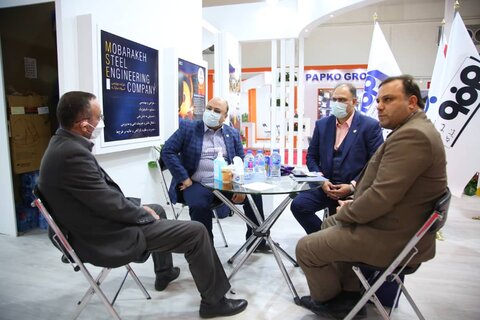 حضور فعال گروه فولاد مبارکه در  هفدهمین نمایشگاه بین المللی متالورژی تهران( ایران متافو)