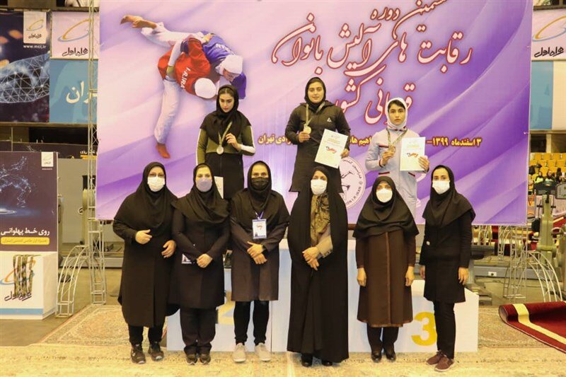 نایب قهرمانی دختران اصفهان در کشور