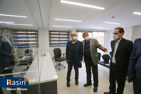 بازدید مدیر عامل شرکت فولاد مبارکه از هلدینگ آتیه فولاد نقش جهان