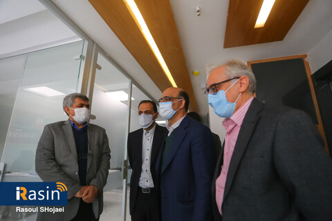 بازدید مدیر عامل شرکت فولاد مبارکه از هلدینگ آتیه فولاد نقش جهان