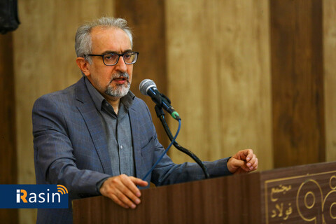مراسم رونمایی از نقشه استراتژی شرکت آتیه فولاد نقش جهان