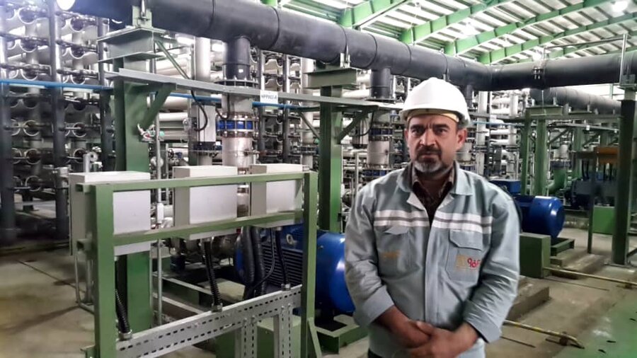 افزایش سهم بازچرخانی پساب تصفیه شده در تامین آب فرایندی مورد نیاز فولاد مبارکه