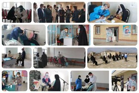 ارائه خدمات پزشکی و دارویی رایگان در اردوی جهادی مس