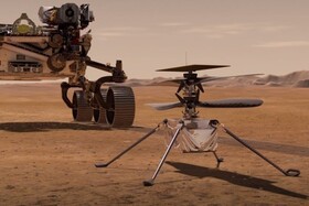 اولین پرواز تاریخ‌ساز هلیکوپتر مریخی نبوغ با موفقیت انجام شد + ویدیو