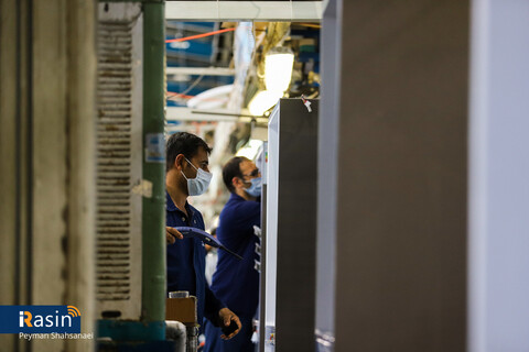 گروه صنعتی انتخاب الکترونیک- اسنوا-لوزام خانگی- کارگر-کارخانه-کارگر کارخانه