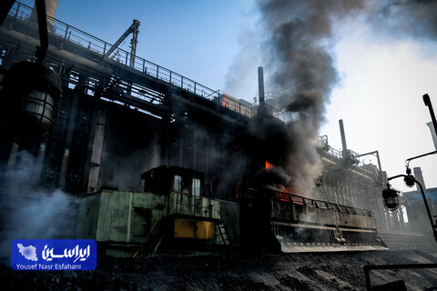 یک روز در کارخانه ذوب‌آهن اصفهان