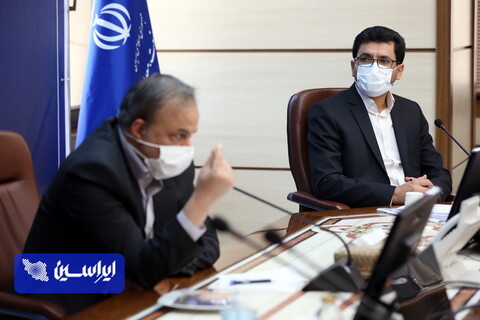 جلسه ویدئو کنفرانسی روسا و مسئولین روابط عمومی سازمان صمت استانی و مدیران روابط عمومی واحدهای تابعه با حضور وزیر صمت
