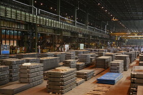 بیشترین تغییر در میزان صادرات، به فولاد میانی اختصاص یافت