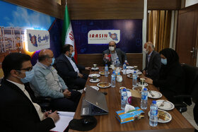 حضور مدیر عامل شرکت فولاد مبارکه در دفتر پایگاه خبری ایراسین