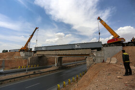 آیین افتتاح و بهره برداری اتصال پل ریلی جدید مجتمع فولاد سبا