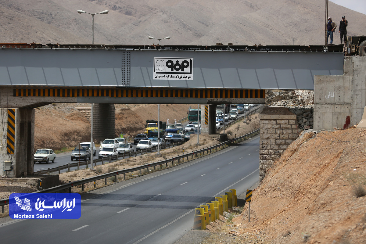 احداث پل روگذر راه‌آهن مجتمع فولاد سبا، گامی در جهت توسعه حمل‌ونقل ریلی کشور