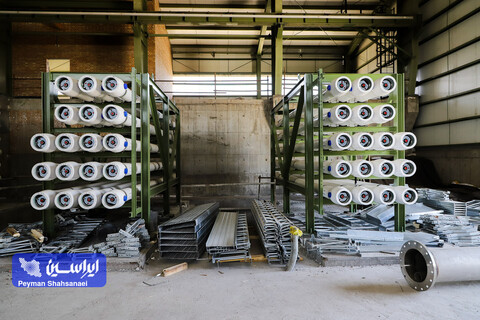 طرح فاز دوم نصب تجهیزات مدرن تصفیه پساب (سامانه اسمز معکوس) با هدف تصفیه بیشتر پساب و کاهش مصرف آب