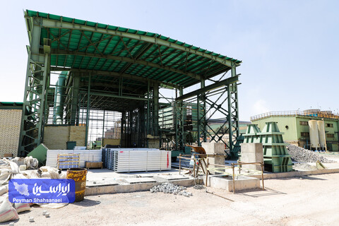ساخت سالن مجهز سند بلاست ناحیه تعمیرگاه مرکزی و کنترل کامل غبار