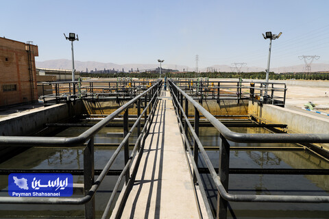 ابتدای خط تصفیه خانه صنعتی