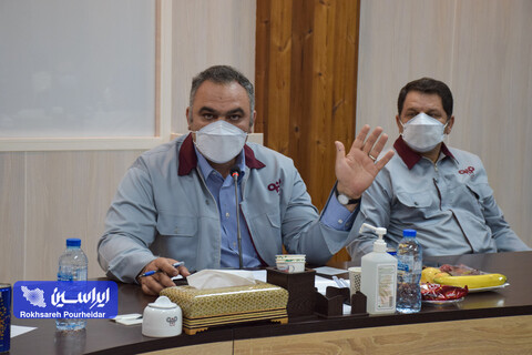 مراسم گرامی داشت هفته محیط زیست در  شرکت فولاد سنگ