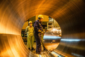 ساخت دستگاه برش لیزری برای اولین بار در کشور در واحد اسکین‌پاس و تمپرمیل نورد سرد فولاد مبارکه