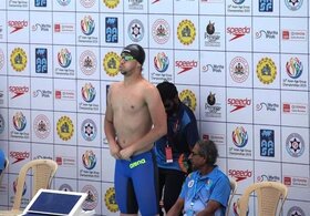 صعود شناگر اصفهانی به المپیک